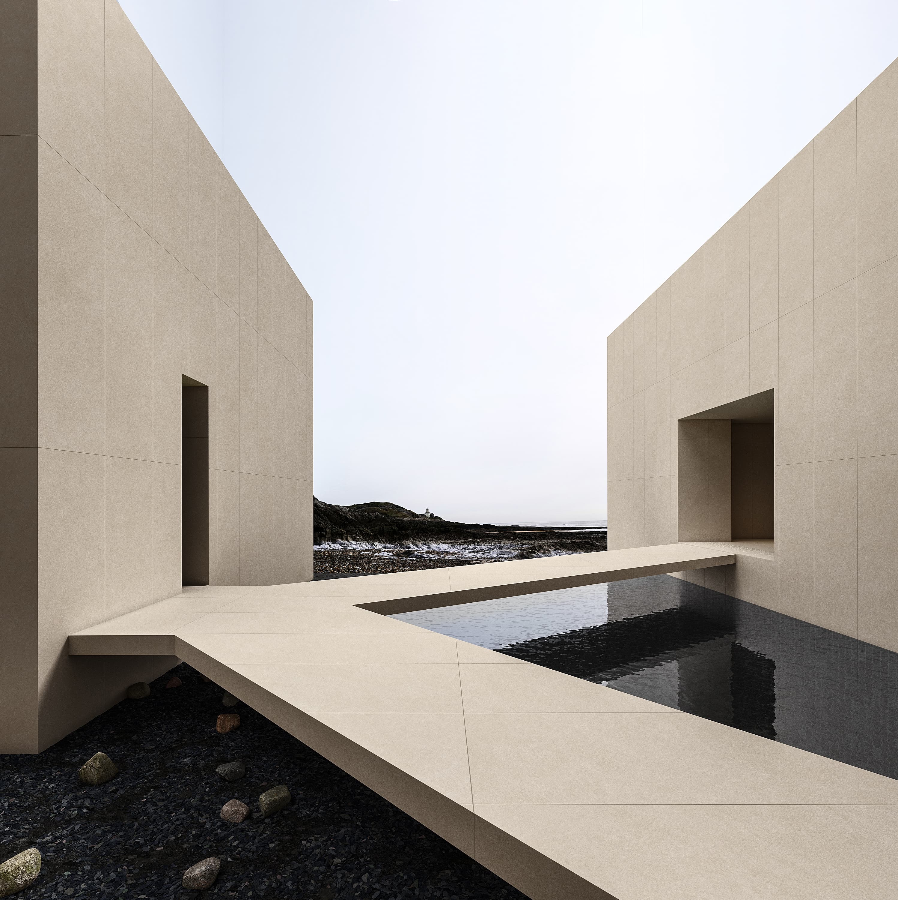 Cement inspired earth textures