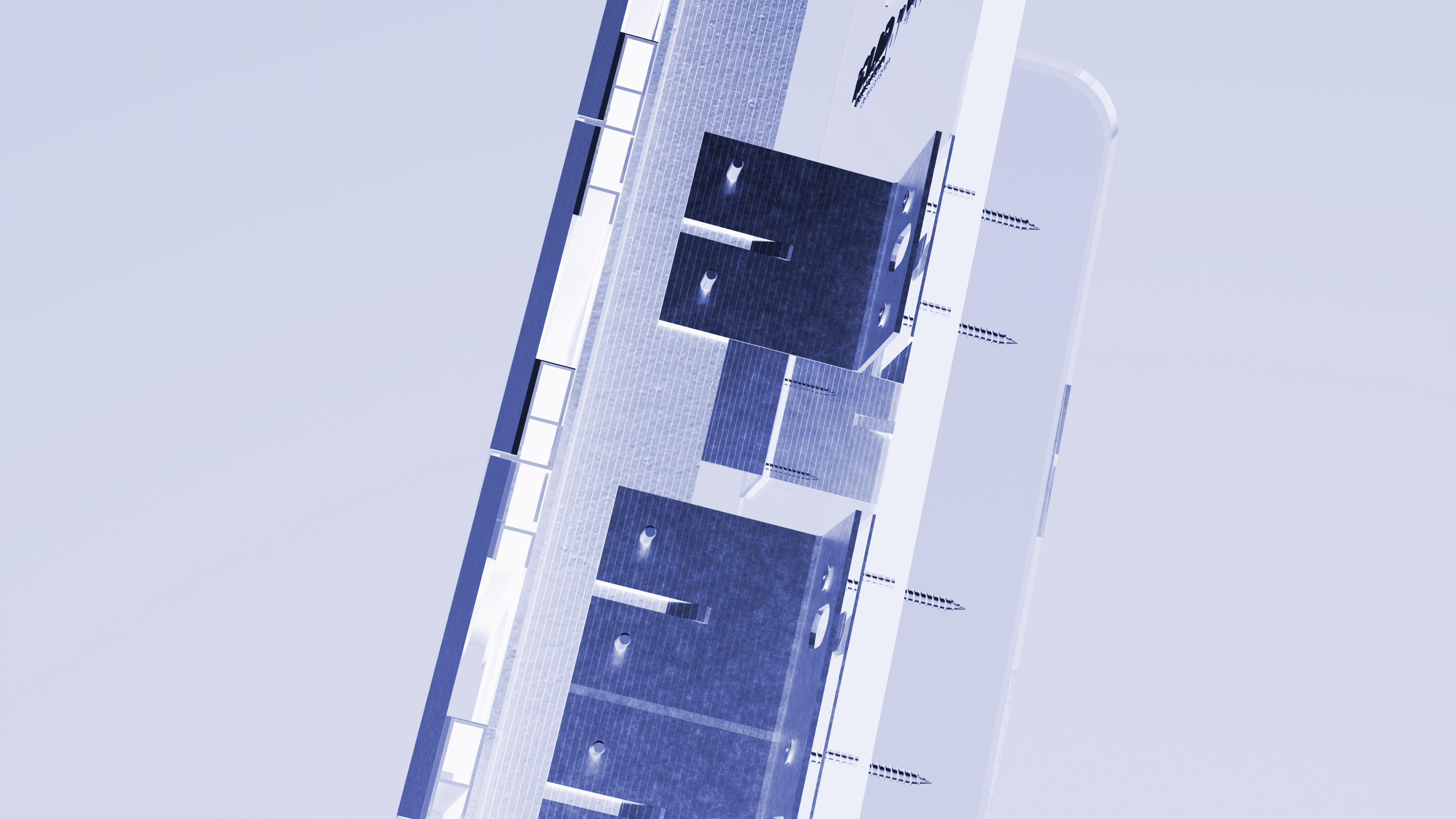 iCLAD panel structure scan